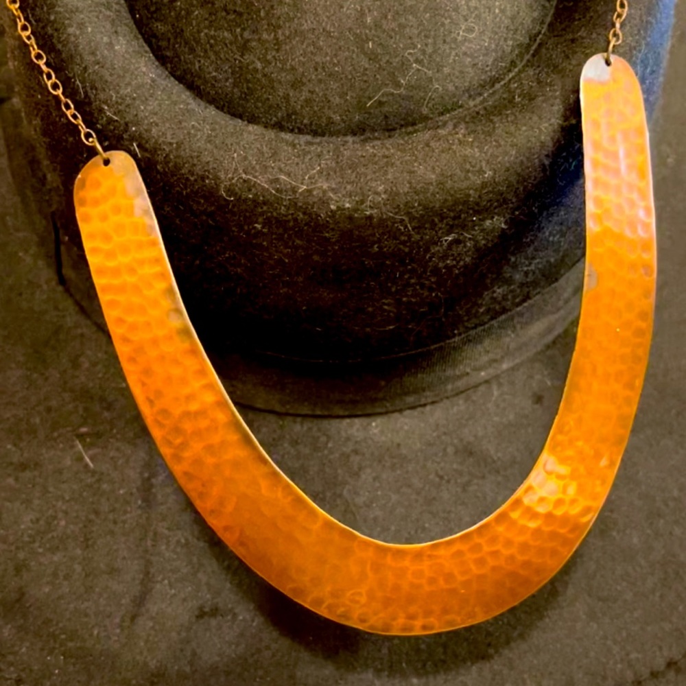 Bronze Metal Necklace